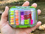 Lively Legz "The Minimalist" Loaded Box (84 Barbed Flies)
