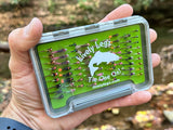 Lively Legz Barbless/ Tungsten Slim Euro Nymph Box (74 Barbless Euro Jig Flies)
