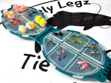 Lively Legz Barbed/ Tungsten “Steelhead and Big Stocked Trout” 2x Strong Turtle Pocket Fly Box  (24 Barbed Flies)