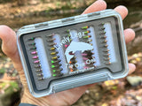 Lively Legz Barbless/Tungsten Slim Euro Nymph Box (50 Barbless Euro Jig Flies)