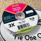 RIO TWO TONE INDICATOR TIPPET (Pink and Yellow)