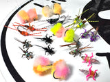 Lively Legz Barbed/ Tungsten “Steelhead and Big Stocked Trout” 2x Strong Turtle Pocket Fly Box  (24 Barbed Flies)