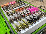 Lively Legz "The Minimalist" Half Loaded Nymph Box (45 Barbed Flies )