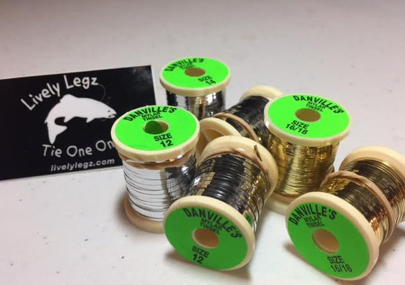 Flat Mylar Gold-Silver Spool