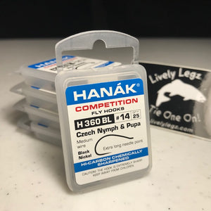 Hanák Competition Barbless Hooks