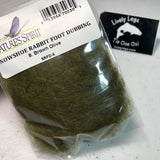 Nature's Spirit Snowshoe Rabbit Foot Dubbing