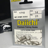 Daiichi 1710 2X Long Nymph Hooks