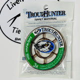 TroutHunter EVO Nylon and Fluorocarbon Tippet 50m Spools
