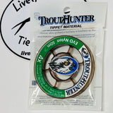 TroutHunter EVO Nylon and Fluorocarbon Tippet 50m Spools