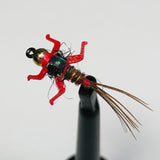 Double Hot Spot "DHS" Pheasant Tail Barbless/ Tungsten