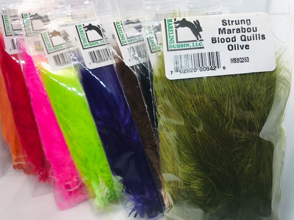 Marabou Blood Quills