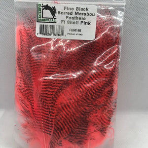 Fine Barred Marabou Feathers