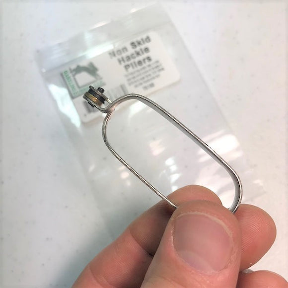 Hareline Non Skid Hackle Pliers
