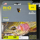 RIO Avid Trout Gold Fly Line with SlickCast
