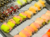 Lively Legz Barbless/ Tungsten Y2k + Double Trouble Large Fly Box (Preloaded with 78 Flies)
